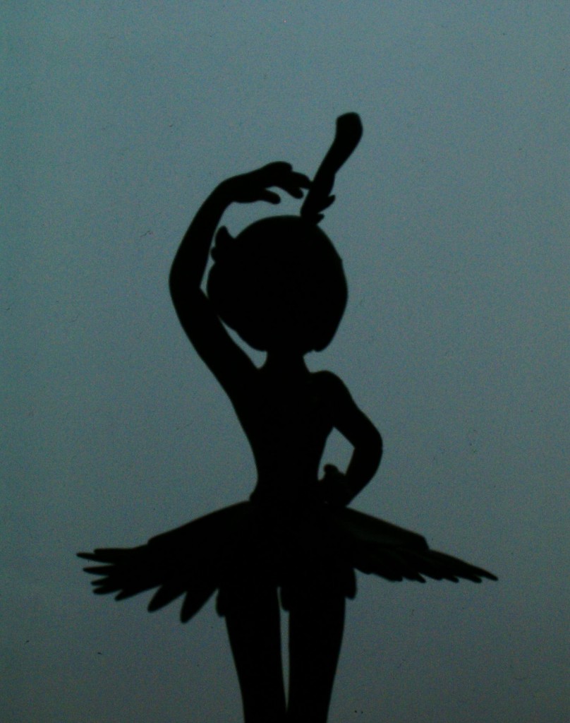 Silhouette of Rue