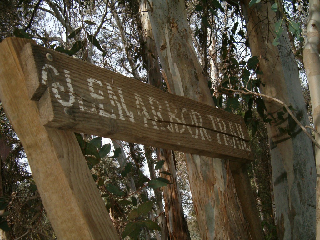 Sign in the Park