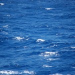 Blue Waters in the Pacific Ocean
