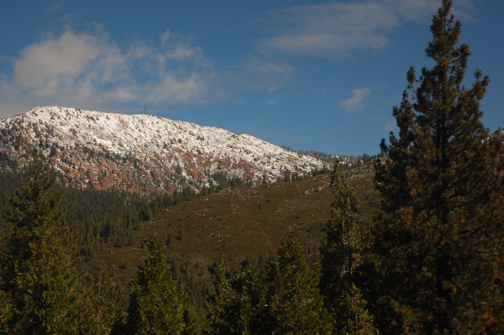 Snow-Topped Mountain