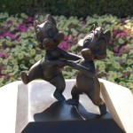 Chip and Dale Statue